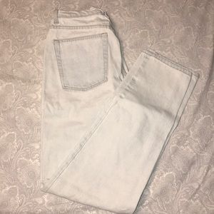 High Waisted Denim Pants